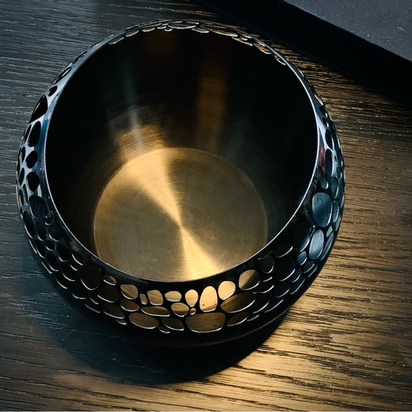 Steelforme | Stones Laser Cut Stainless Steel Large Flower Vase | EUC - Picture 7 of 9